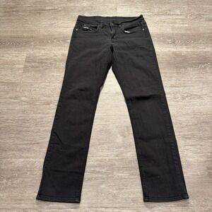 Empyre‎ Jeans Mens 29 Black Denim Skater 29x29 Cotton Outdoor Key Loop Adult